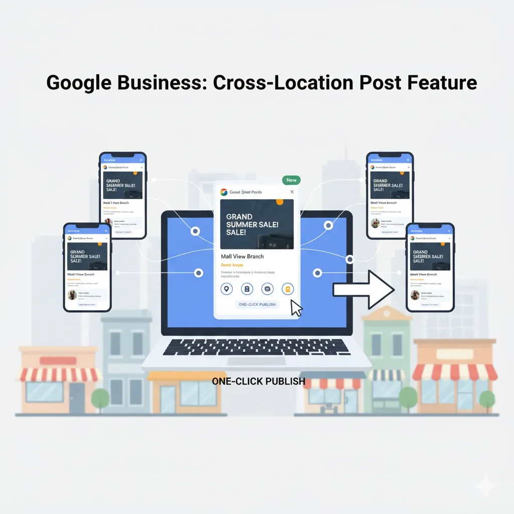 Google Business Tries New Cross-Location Post Feature