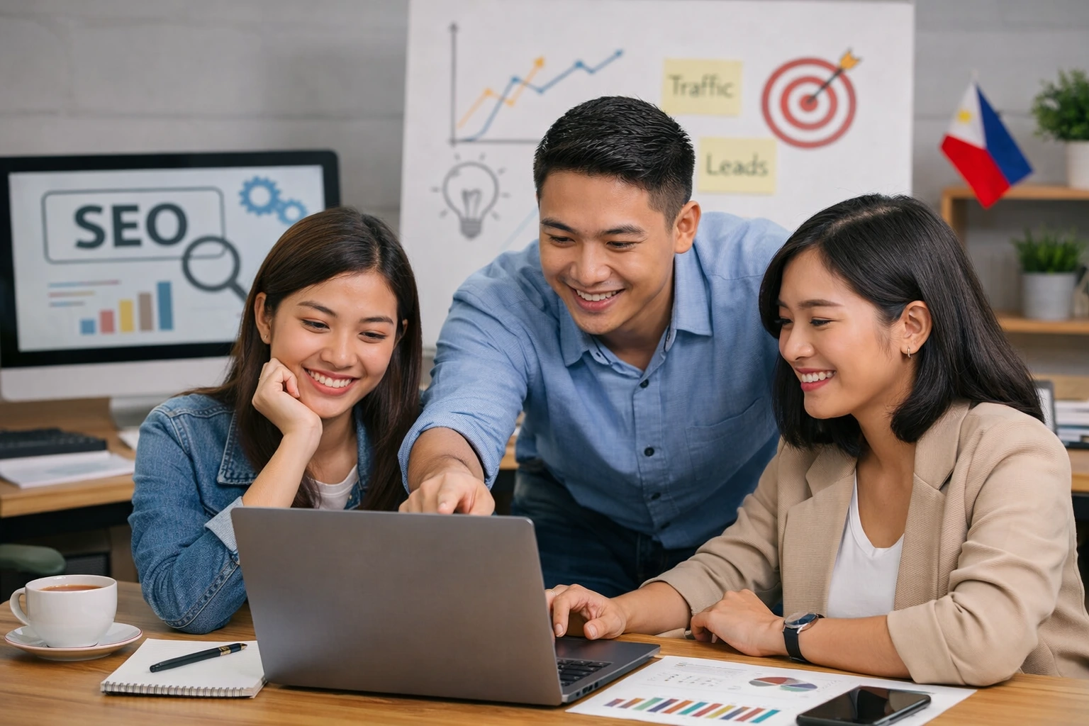 How an SEO Agency Philippines Improves Organic Traffic and Leads