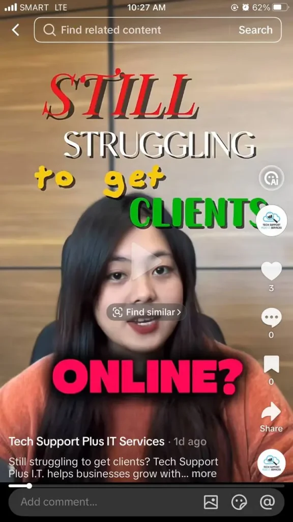 Tiktok ads video promotion