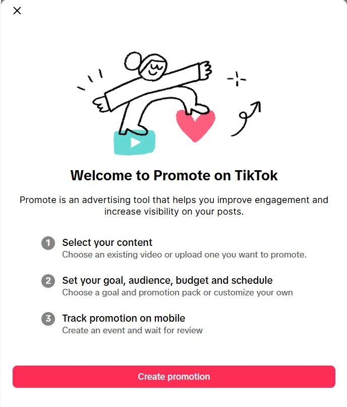 create tiktok business ads account