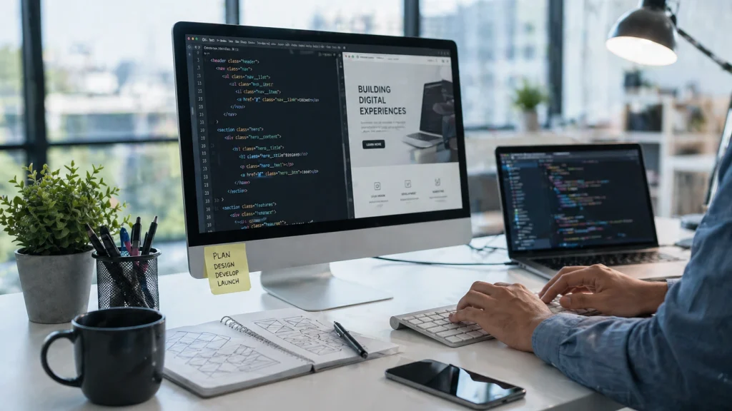 Custom Website Development - Developer