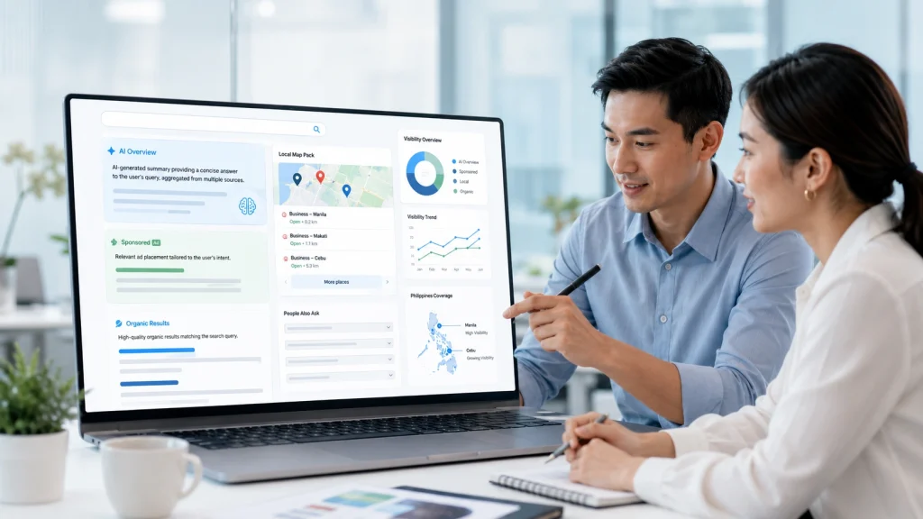 AI overview ads for Philippine search visibility