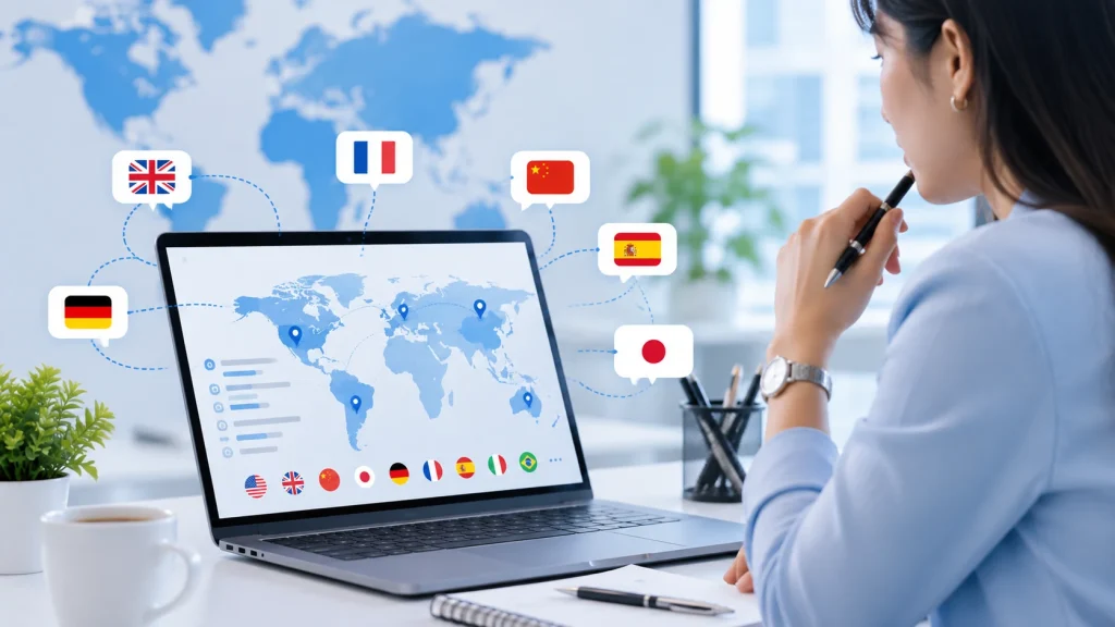 International SEO strategy for multilingual websites targeting global search markets