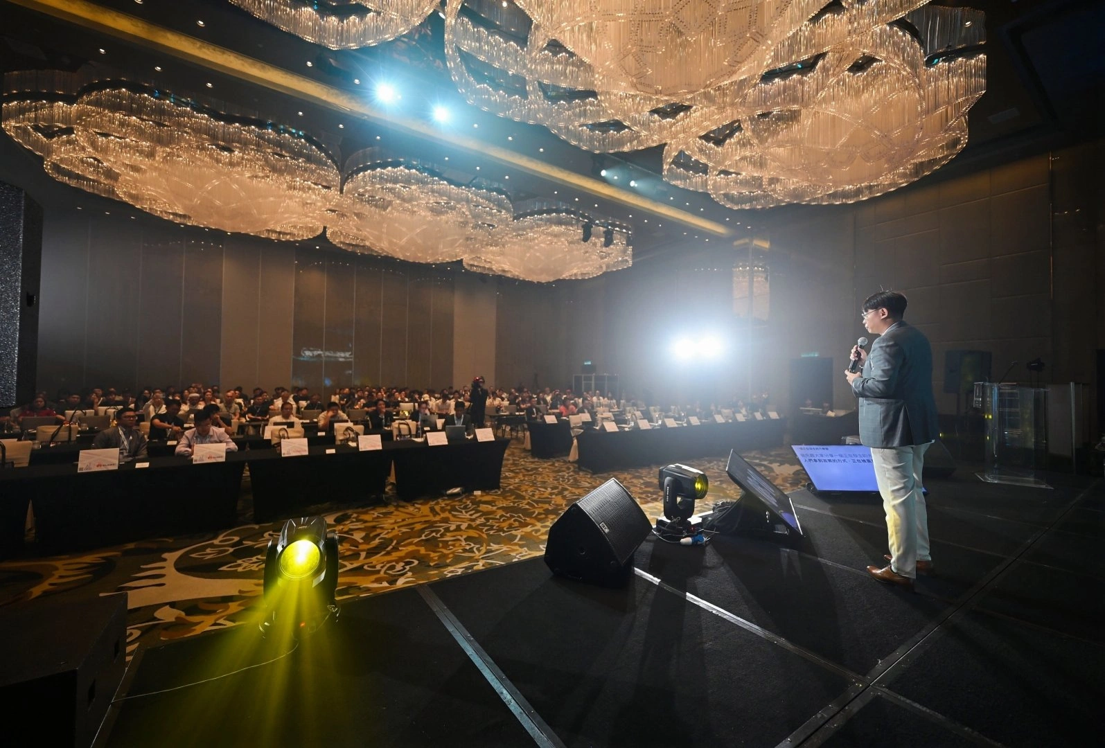 Speaker addressing attendees at AI Vision Forum 2026